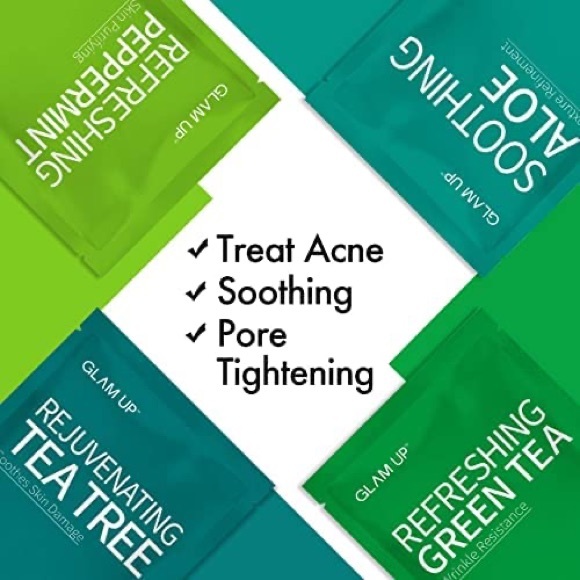 NEW 12 pack ‘GLAM UP’ Sheet Masks - Picture 5 of 7